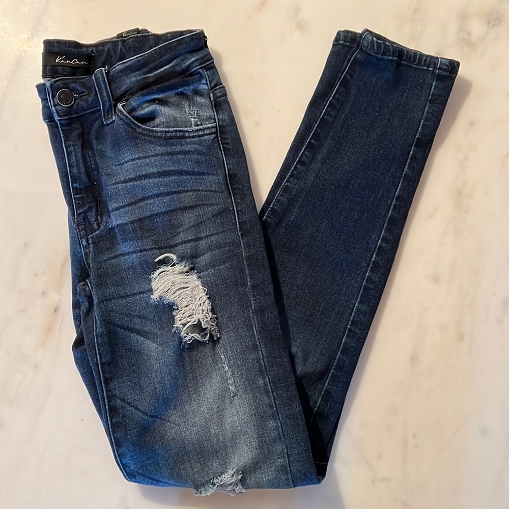 KanCan Distressed Skinny Jeans